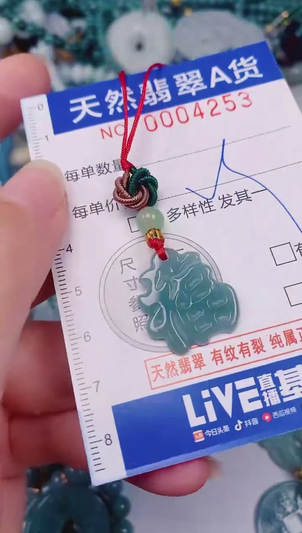 颈饰未镶嵌翡翠00004253