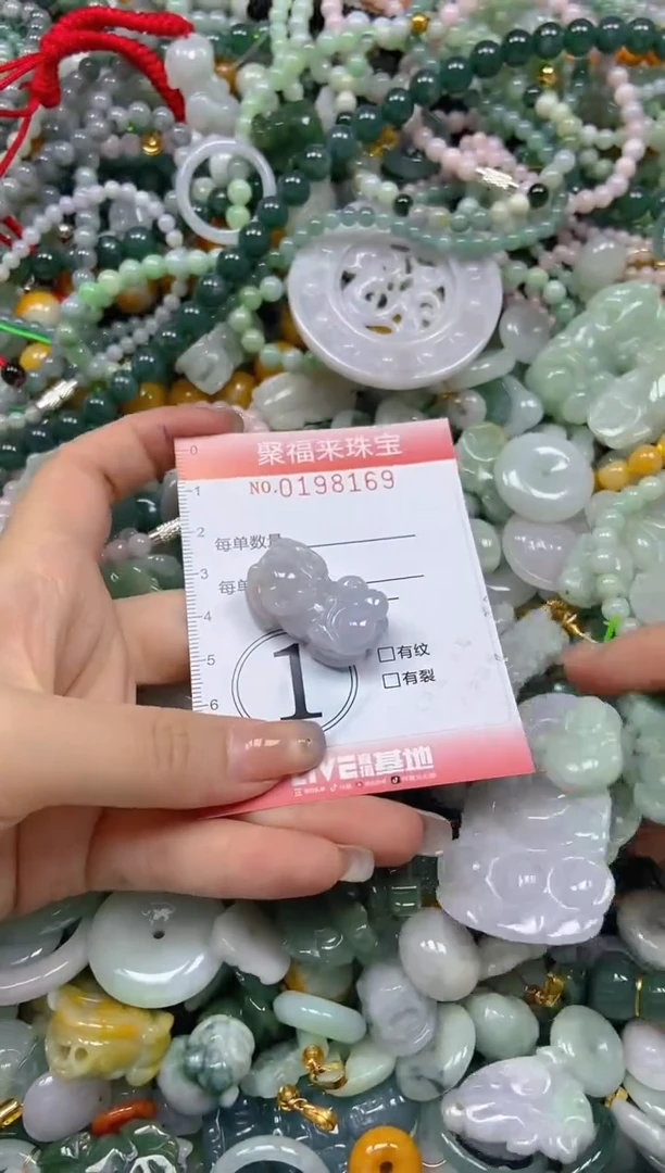 翡翠未镶嵌颈饰闪购0198169