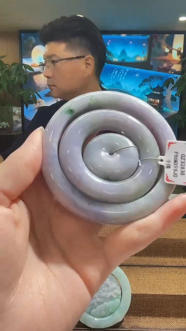 翡翠手镯未镶嵌绍MFC080266