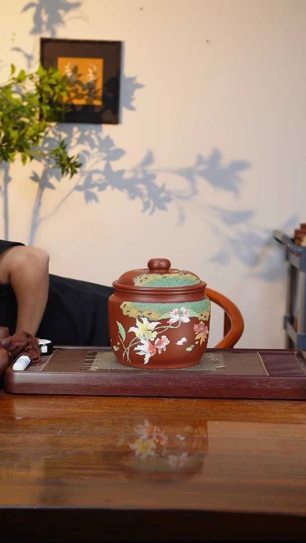宜兴原矿紫砂茶叶罐