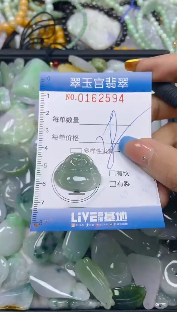翡翠未镶嵌颈饰闪购0162594