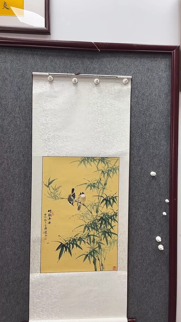 【闪购商品】国画许宜锦老师花鸟