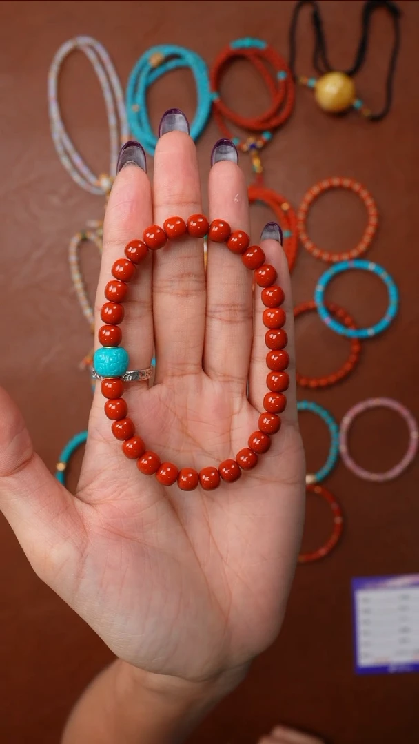 未镶嵌手串南红玛瑙南红单圈 防拍链接