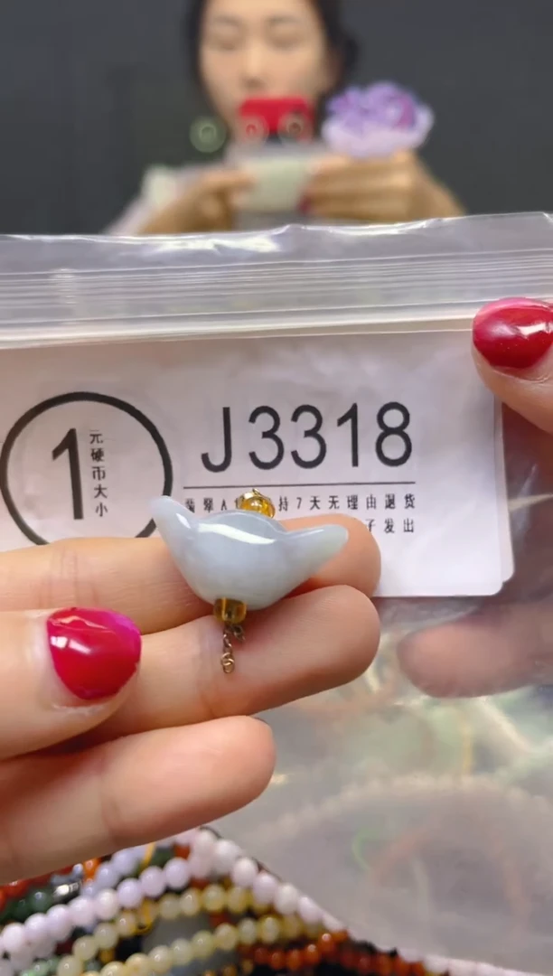 颈饰未镶嵌翡翠/J/翡翠A货，一件也是批发价
