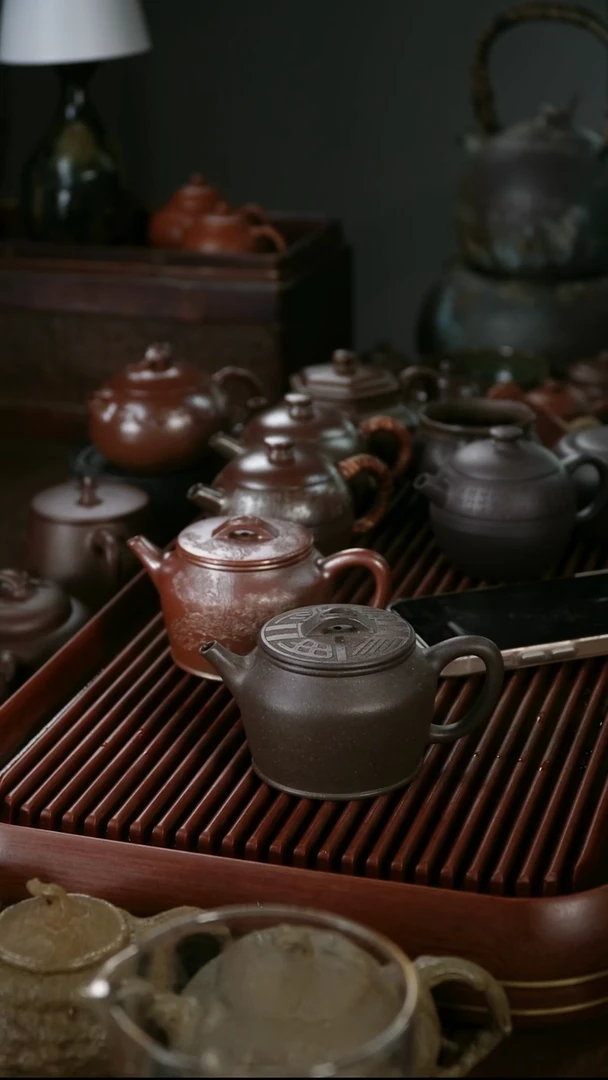 茶壶紫砂山*岚场勿相忘微瑕恍盖