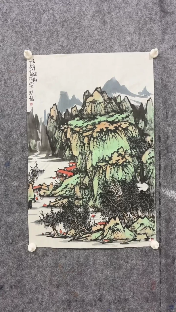 【闪购商品】国画 杨宝录老师精品2.7平尺作品