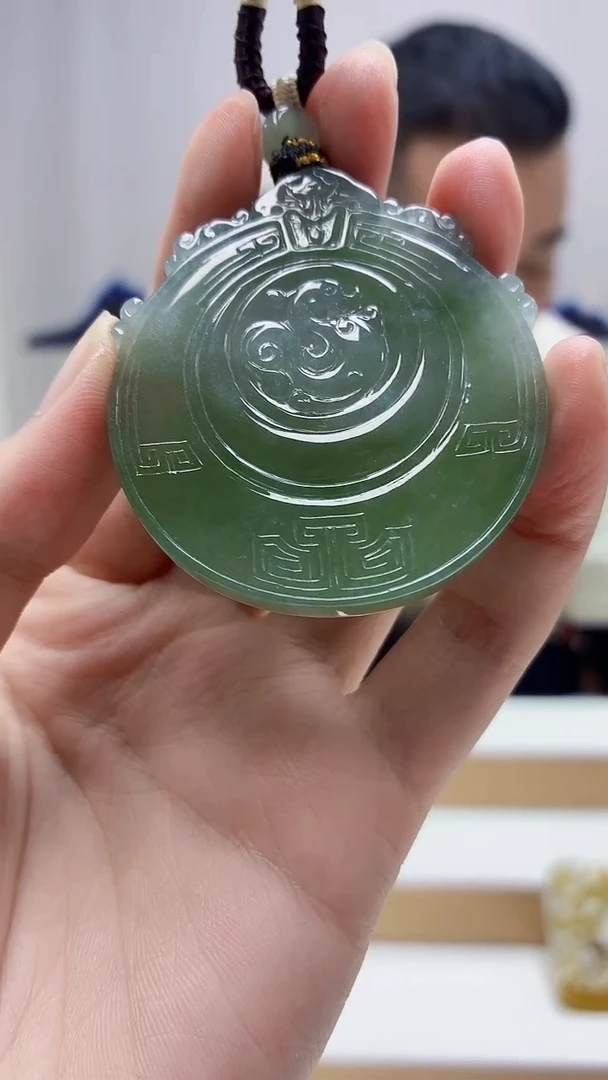 未镶嵌定制翡翠4898zm-毛货挂件81