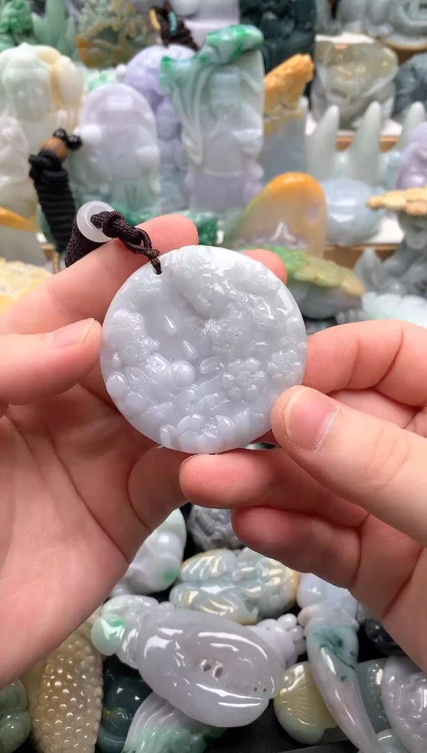 吊坠(不含链)未镶嵌翡翠1