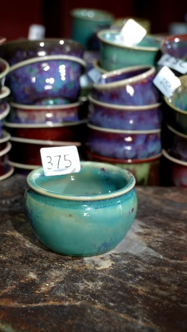 摆件精品窑变钧瓷茶器