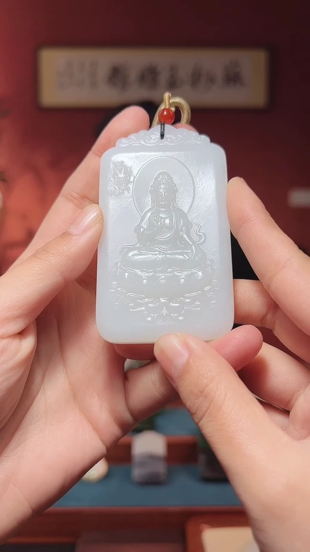 吊坠(不含链)未镶嵌和田玉开***78