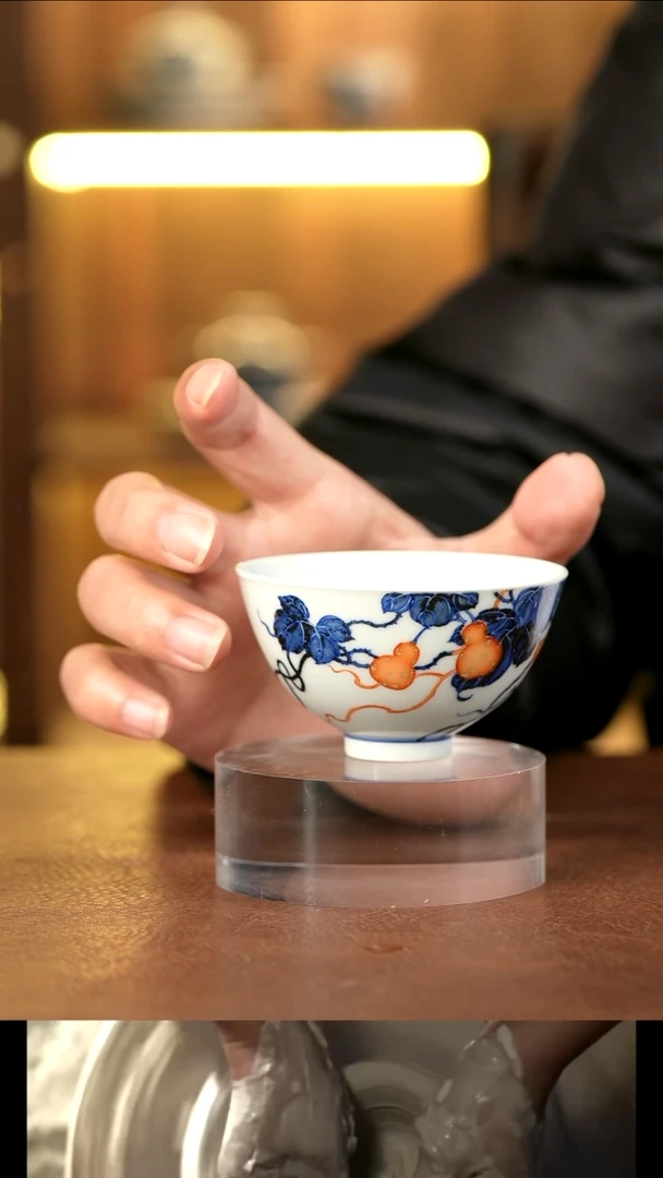 景德镇手工手绘茶杯