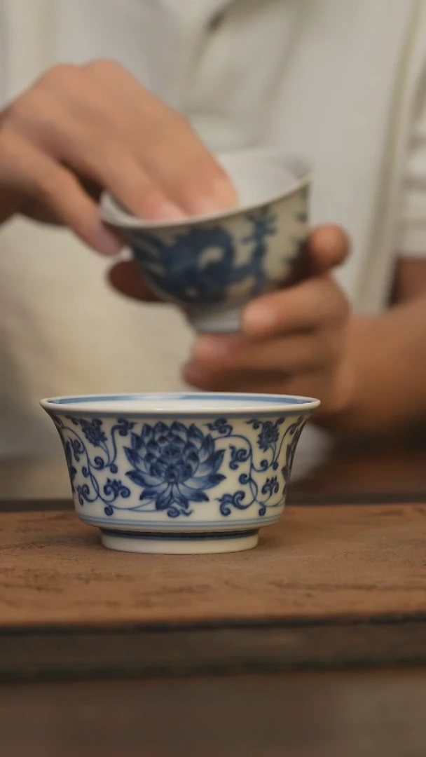 瓷片柴窑青花破价福利