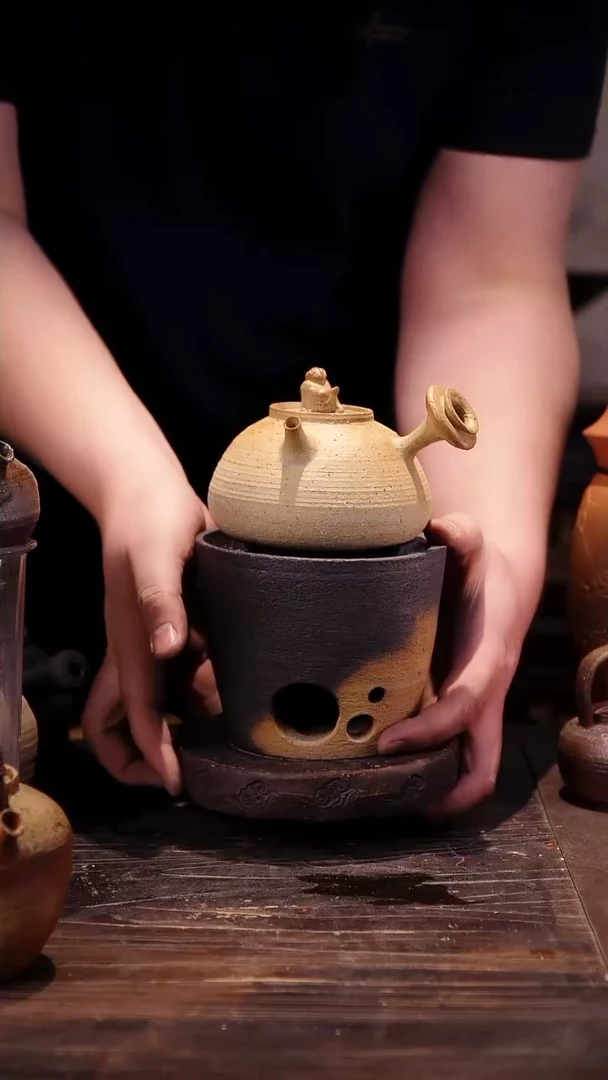 狮子侧把加小斗笠