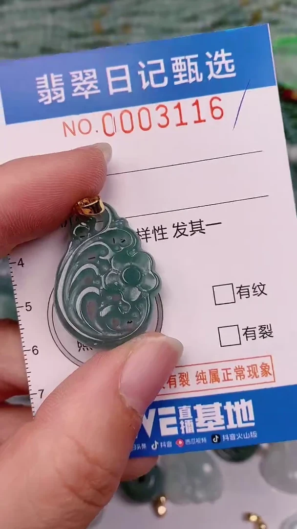 【闪购商品】翡翠颈饰未镶嵌00003116