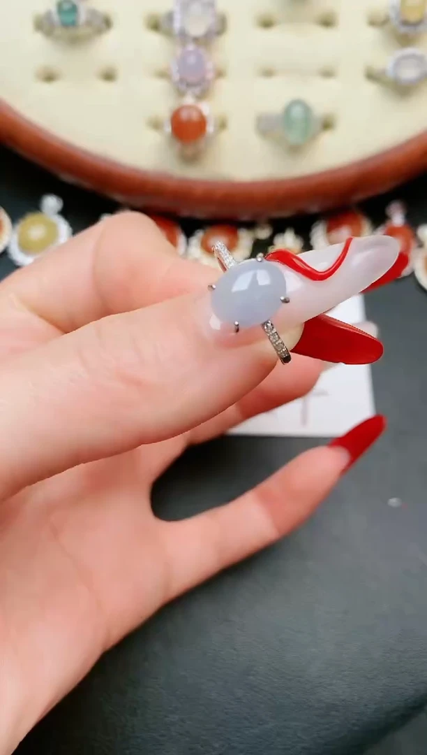 【闪购商品】翡翠戒指银S925镶嵌.....