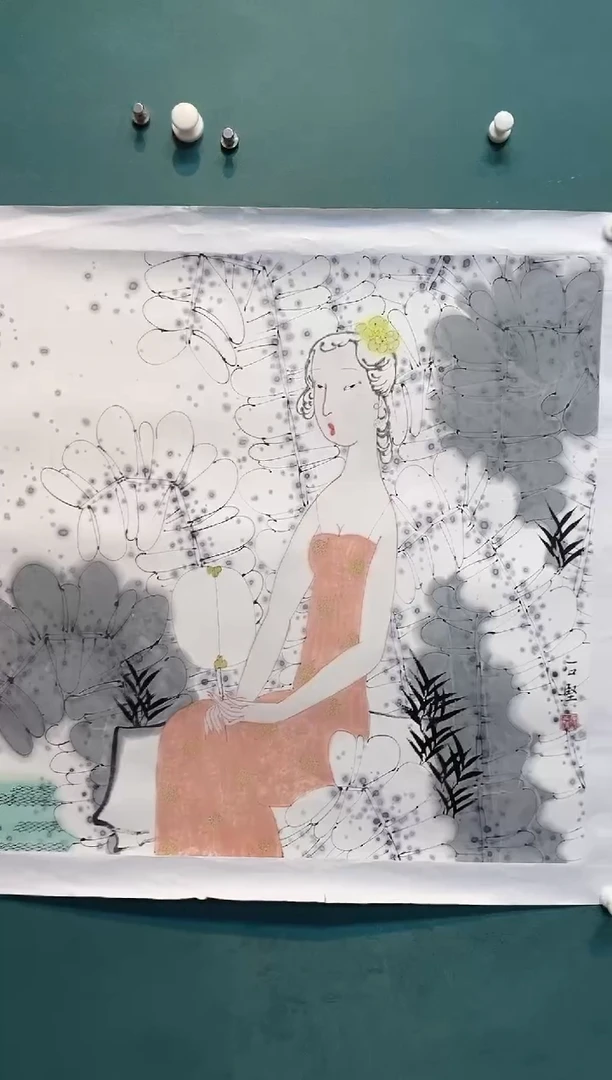 国画欧阳石坚国画作品福利