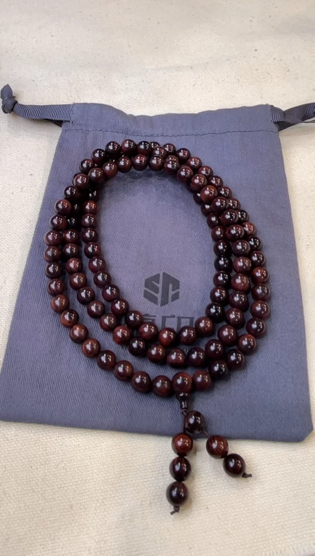 黄花梨/降香黄檀手串/手链黄花梨 0.8x108