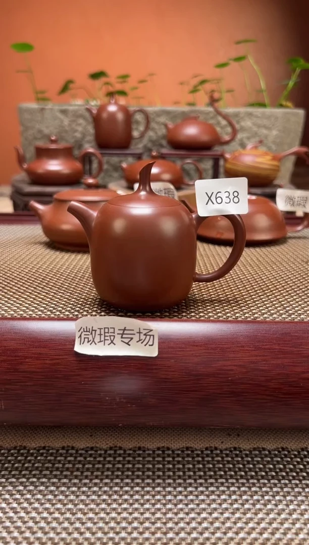茶壶紫砂【微瑕】原矿纯手工 X638