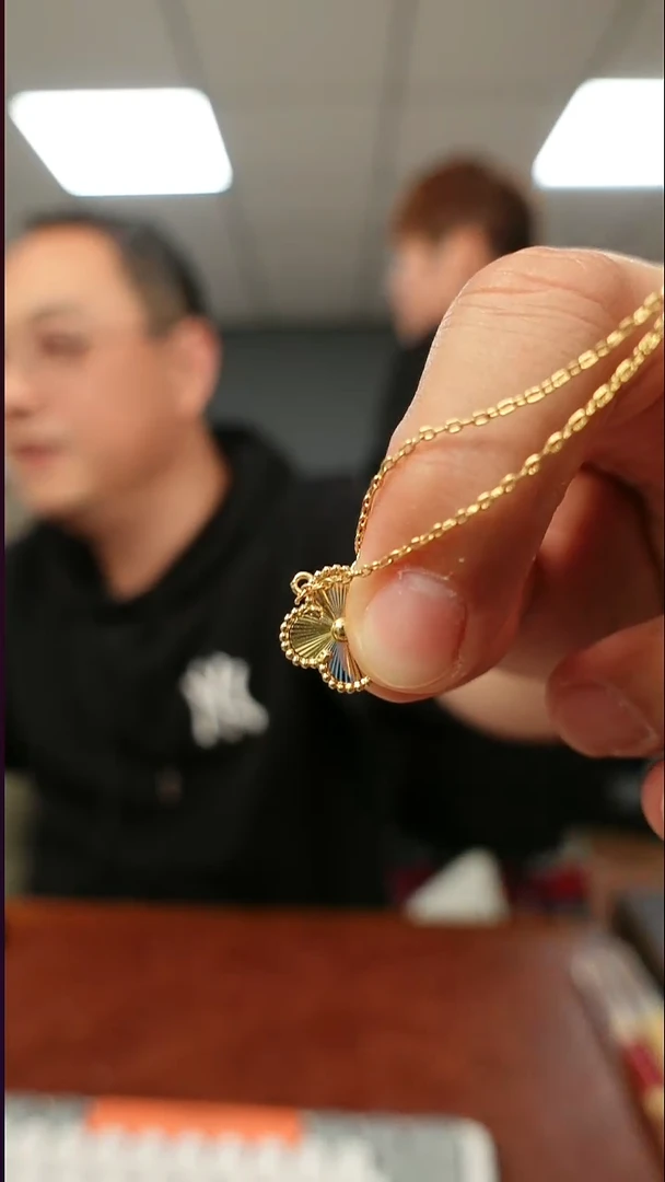 无合金小草 项链