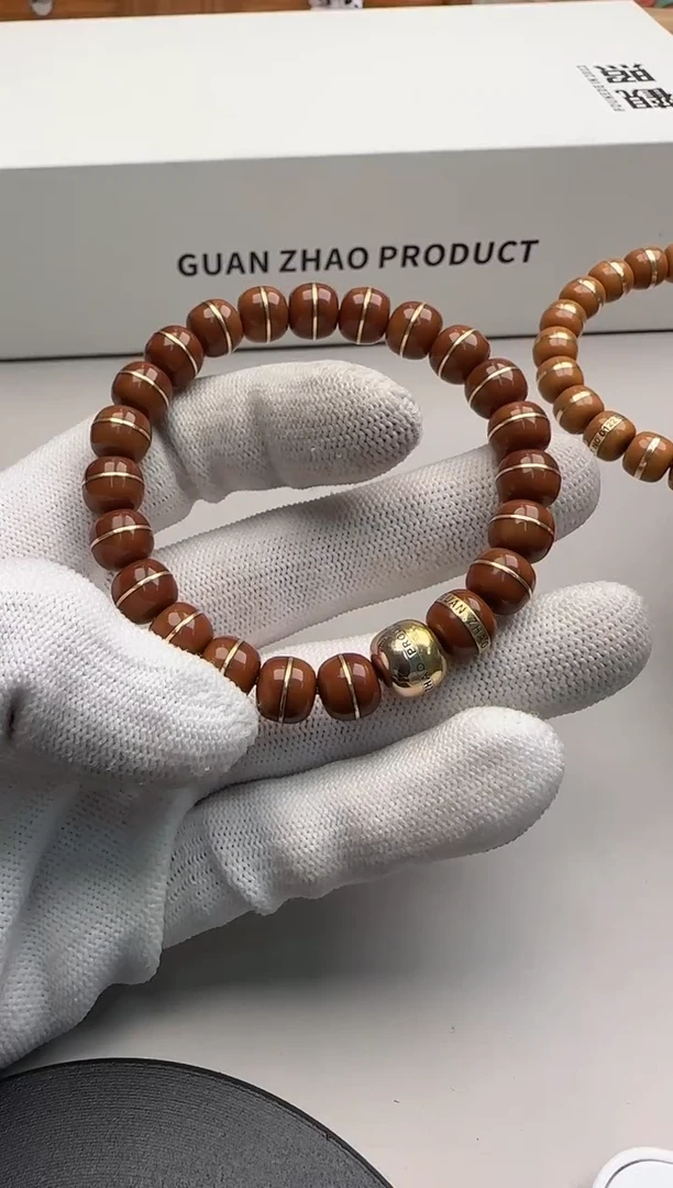 【闪购商品】橄榄核手串橄榄核尖手串加配饰
