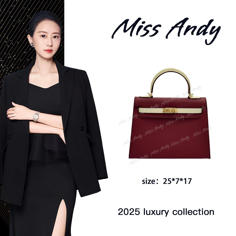 【Andy甄选】XKY-6978-爱玛仕红配白 奢品女包