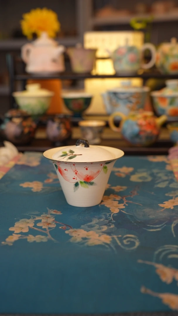 【闪购商品】蜜桃系列 二才盖碗