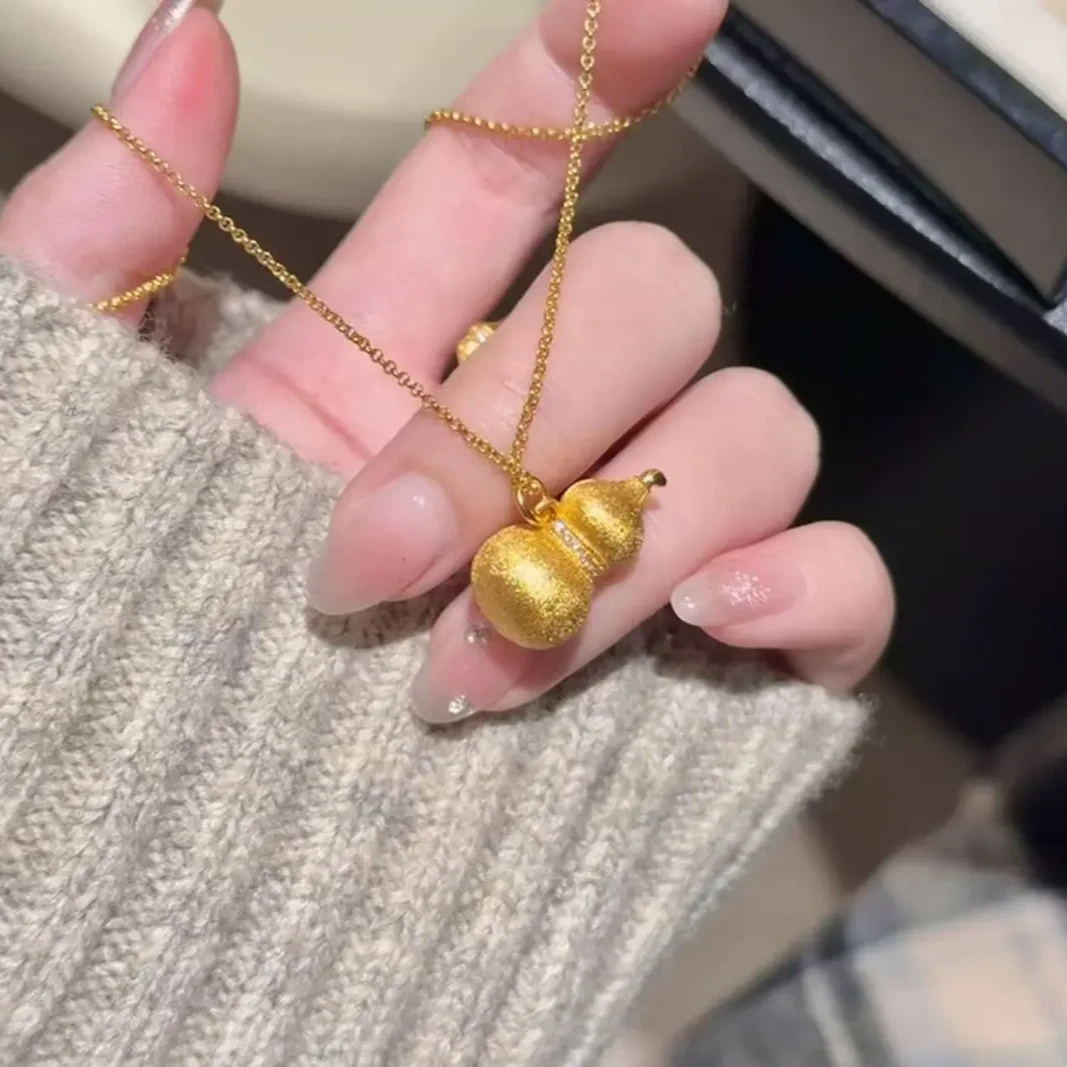 JS052 精品小葫芦项链