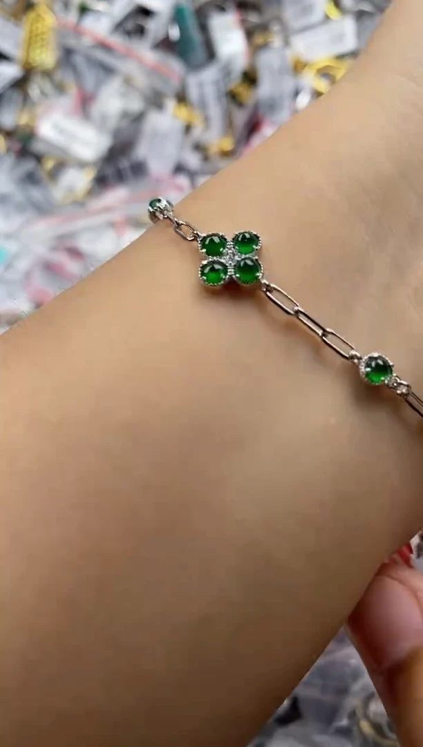 翡翠戒指银S925镶嵌222    8