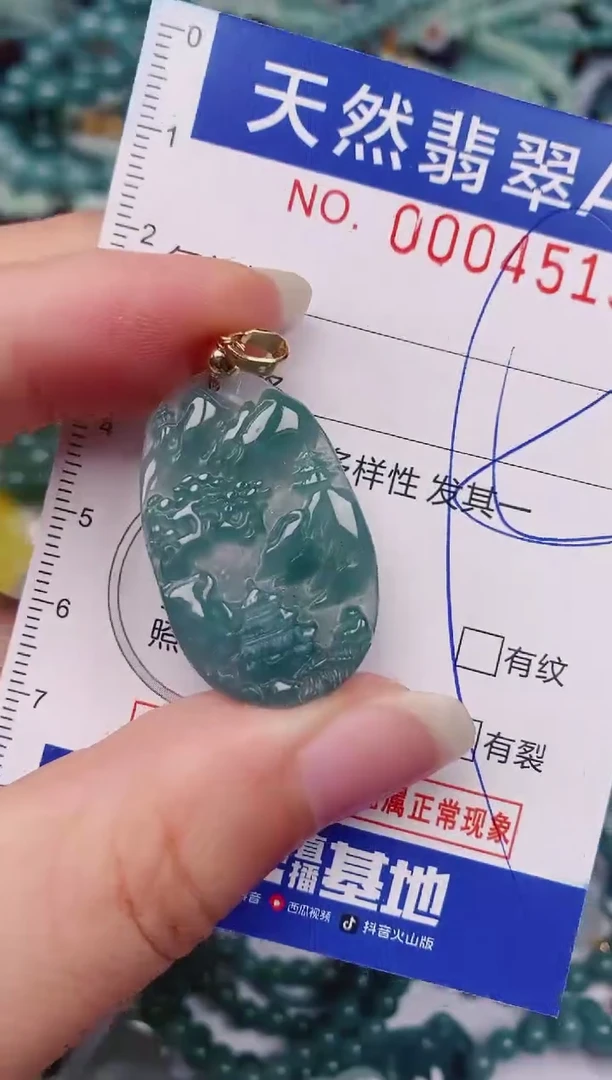 颈饰未镶嵌翡翠00004513