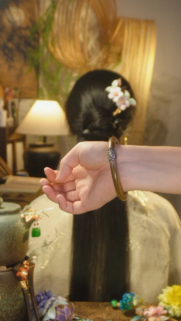 木原创设计阿根廷绿檀镯圈口备注