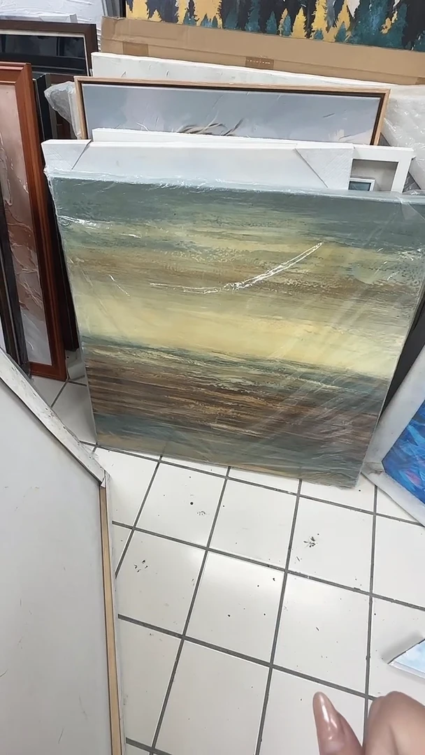 横款168美术馆 装饰画75*75