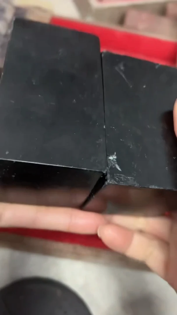 【知墨堂593*】印章石微瑕不挑2方【5*9】