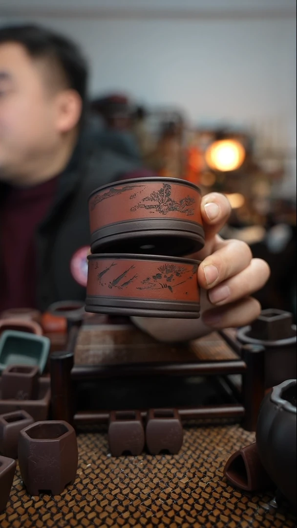 【闪购商品】紫砂花盆長木軒精品紫砂