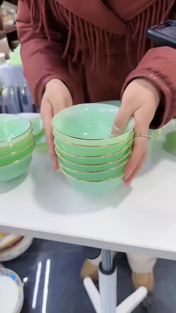 【闪购商品】瓷片4.5英寸饭碗6个景德镇陶瓷