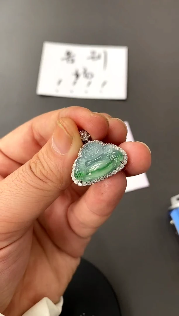 【闪购商品】翡翠颈饰银S925镶嵌买断价 补