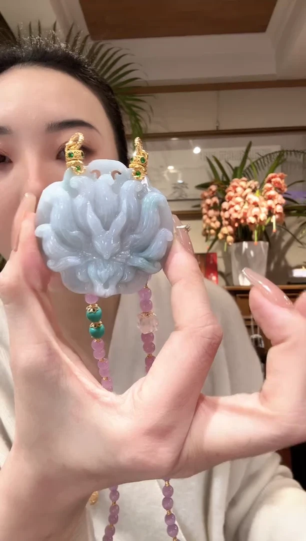 【闪购商品】翡翠颈饰未镶嵌国风