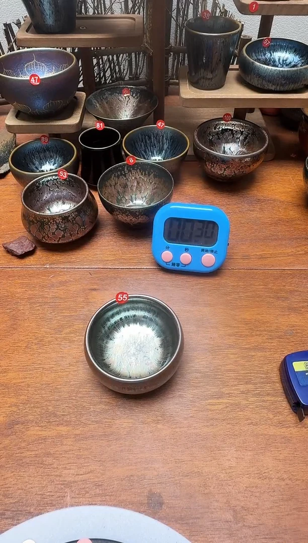 茶盏爱****总55号建盏工匠茶器