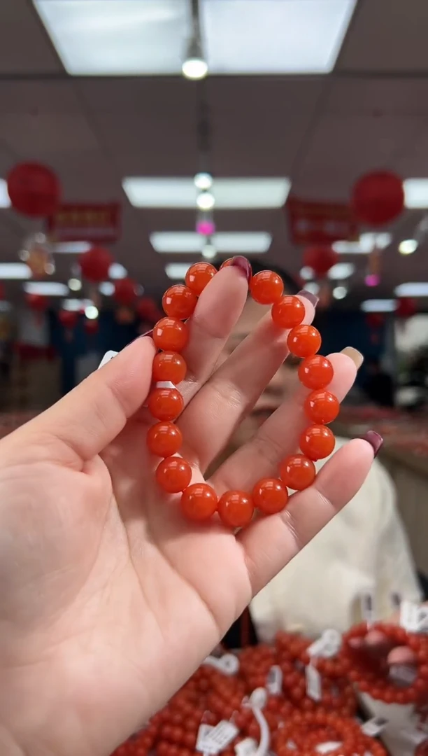 【闪购商品】南红玛瑙珠串未镶嵌多样发其一/11/HS9992270