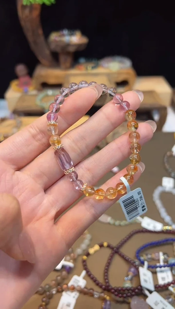 水晶手链未镶嵌手饰@@F4680