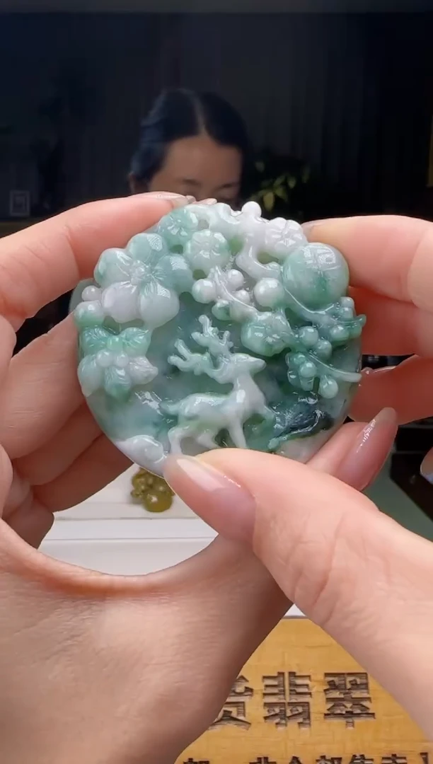【闪购商品】翡翠吊坠(不含链)未镶嵌XY@@60B7J11565