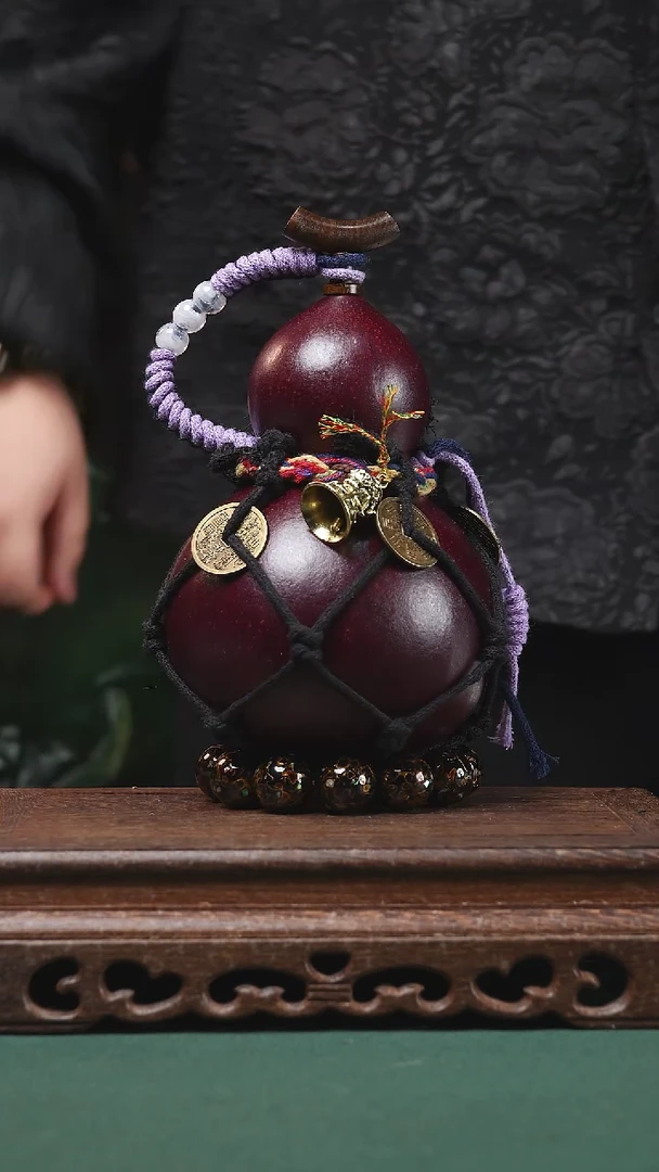 【闪购商品】159大漆酒葫芦一物一图