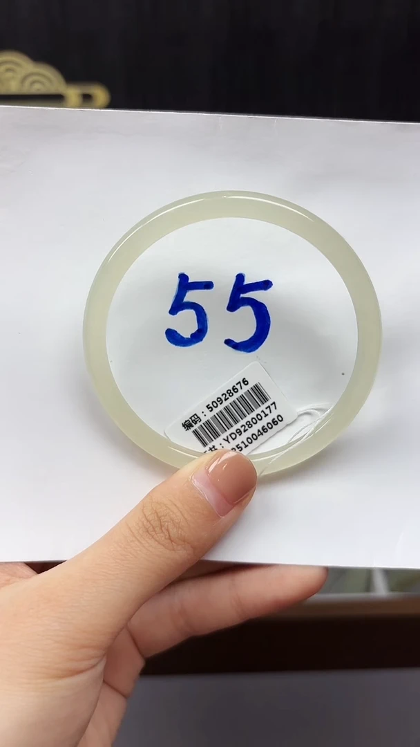 未镶嵌手镯和田玉8676