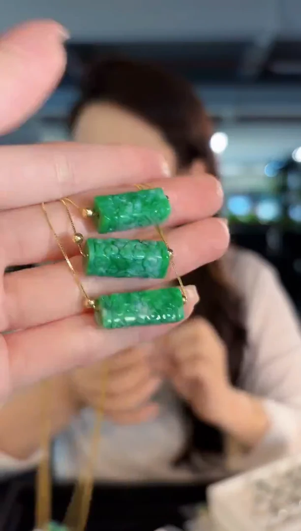 颈饰未镶嵌翡翠缅甸A货/多样性发货/一件