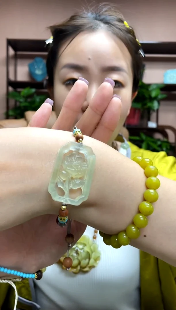 岫玉未镶嵌手串多样性发货其中发一