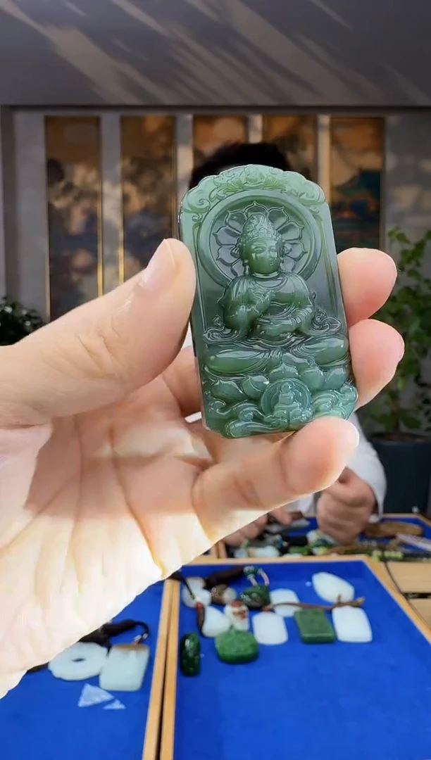 未镶嵌和田玉挂件拍一发一