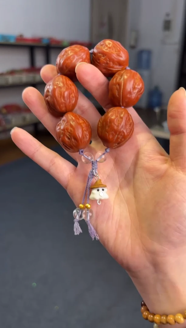 吊坠菩提根/象牙果 桃核【小精灵】手捻