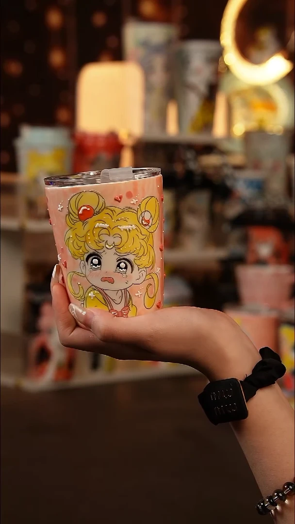 （玉泥）景德镇手工手绘文创陶瓷杯