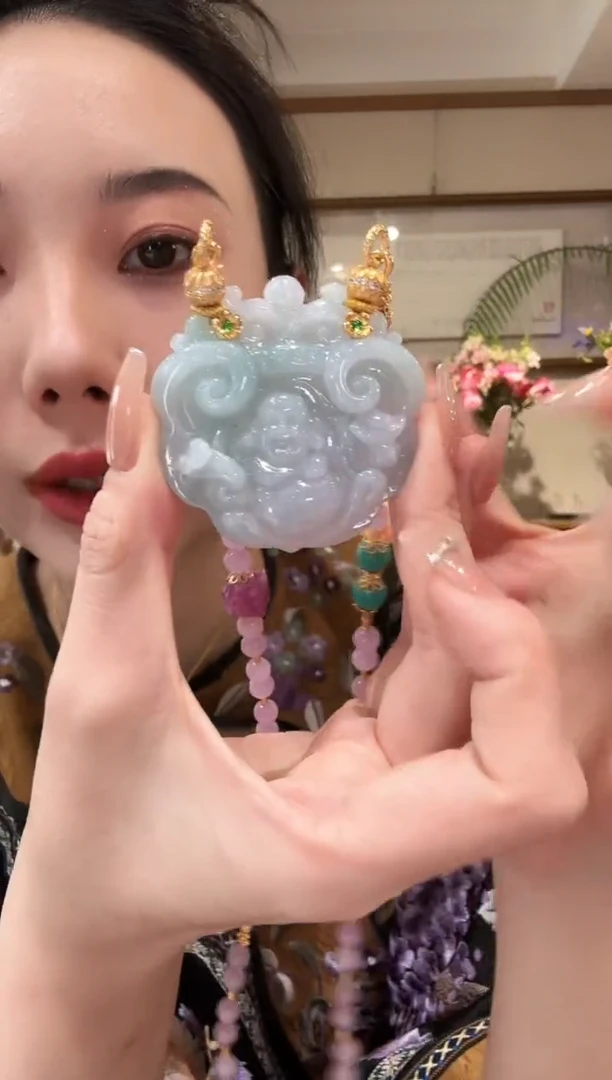 【闪购商品】翡翠颈饰未镶嵌国风