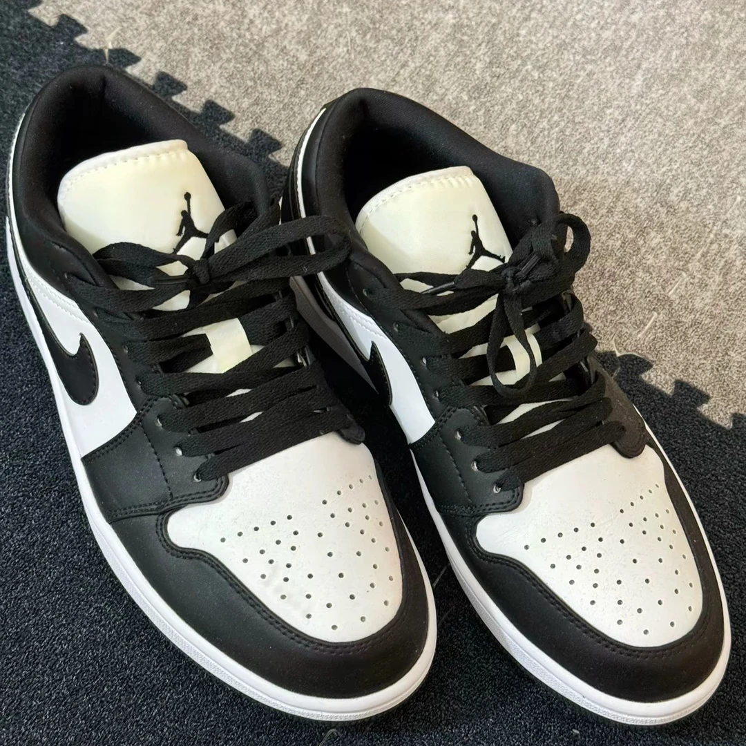 NIKE/耐克Air Jordan 1熊猫耐磨男女款AJ1低帮篮球鞋DC0774101