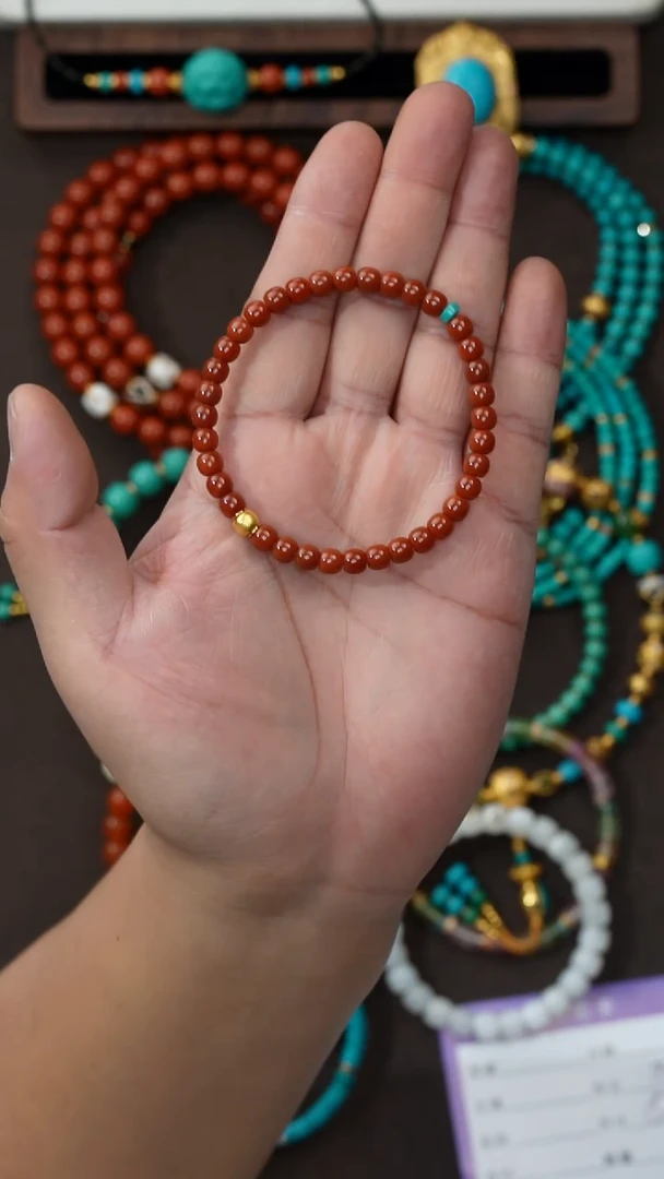 未镶嵌手串南红玛瑙百**业南红手串